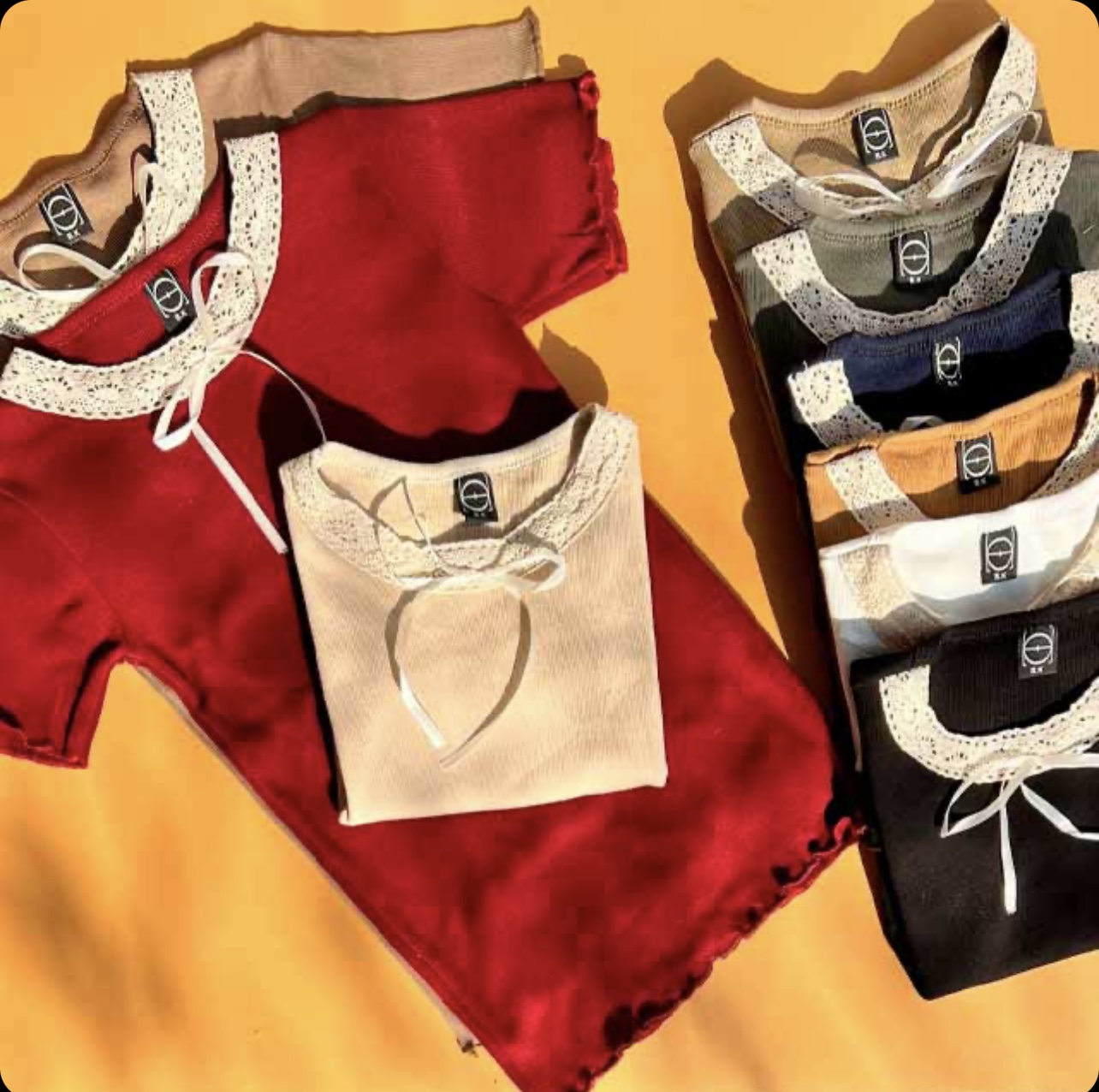 تیشرت مکرومه دوزی